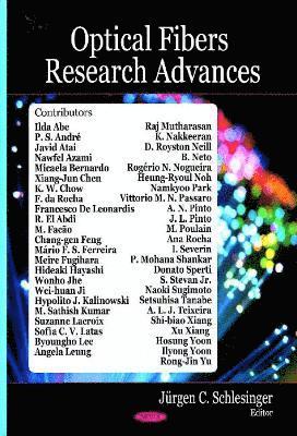 bokomslag Optical Fibers Research Advances