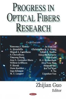 bokomslag Progress in Optical Fibers Research