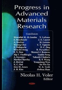 bokomslag Progress in Advanced Materials Research