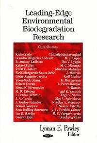 bokomslag Leading-Edge Environmental Biodegradation Research