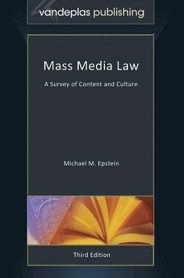 Michael M Epstein - Mass Media Law, Inbunden. Tillgänglighet: Lägg i varukorg