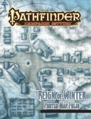 bokomslag Pathfinder Campaign Setting: Reign of Winter Poster Map Folio