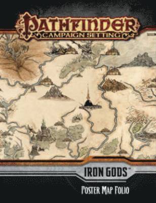 bokomslag Pathfinder Campaign Setting: Iron Gods Poster Map Folio