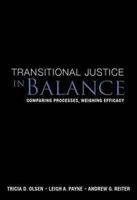 bokomslag Transitional Justice in Balance