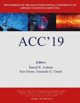 Hamid R Arabnia, Ken Ferens, Fernando G Tinetti - Artificial Intelligence and Cognition, Häftad