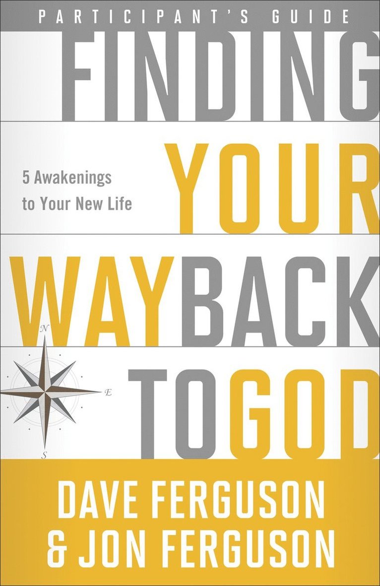Finding your Way Back to God (Participant's Guide)
