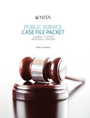 Public Service Case File Packet: Cooper V. Cooper, Montane V. Hadden 1