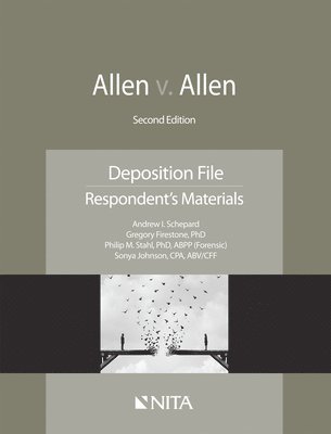 bokomslag Allen v. Allen: Deposition File, Respondent's Materials