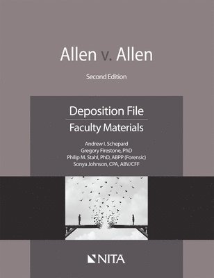 Allen V. Allen: Deposition File, Faculty Materials 1