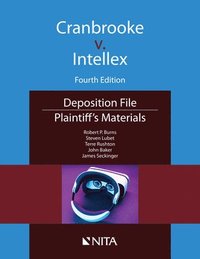 bokomslag Cranbrooke v. Intellex: Plaintiff's Materials