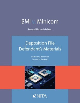 Anthony J. Bocchino, Donald H. Beskind - BMI v. Minicom, Deposition File, Defendant's Materials, Häftad