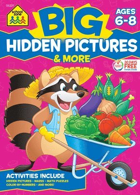 School Zone Big Hidden Pictures & More Workbook 1