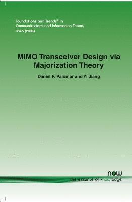 MIMO Transceiver Design via Majorization Theory 1