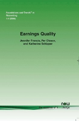 bokomslag Earnings Quality