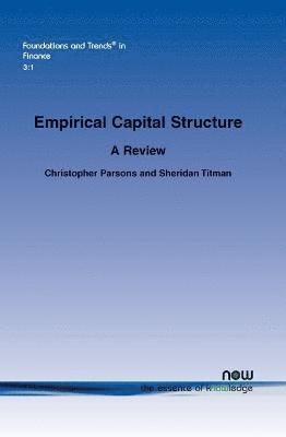 bokomslag Empirical Capital Structure: A Review