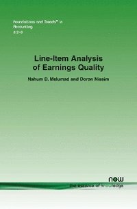 bokomslag Line-Item Analysis of Earnings Quality