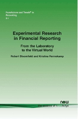 Experimental Research in Financial Reporting