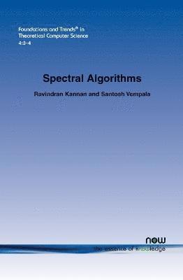 Spectral Algorithms 1