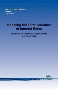 bokomslag Modeling the Term Structure of Interest Rates