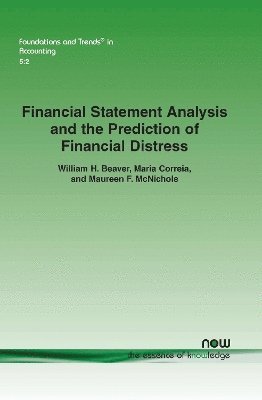 bokomslag Financial Statement Analysis and the Prediction of Financial Distress