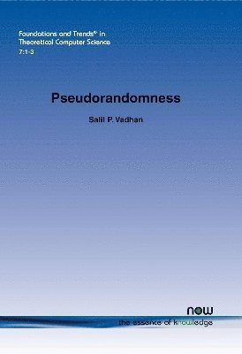 Salil P. Vadhan - Pseudorandomness, Häftad