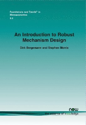 An Introduction to Robust Mechanism Design 1