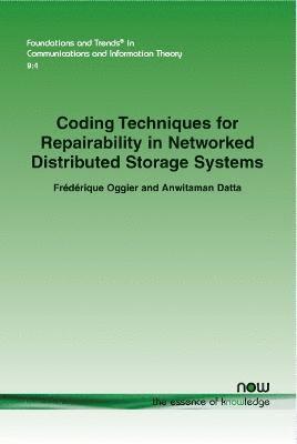 Coding Techniques for Repairability in Networked Distributed Storage Systems 1