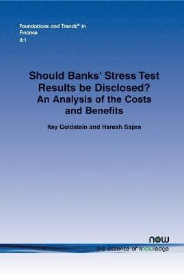 bokomslag Should Banks' Stress Test Results be Disclosed?