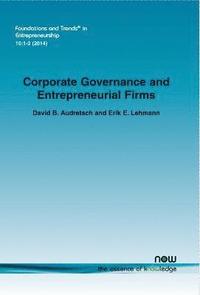 bokomslag Corporate Governance and Entrepreneurial Firms