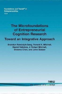 bokomslag The Microfoundations of Entrepreneurial Cognition Research