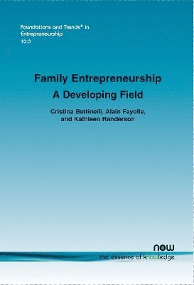 bokomslag Family Entrepreneurship