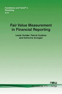 bokomslag Fair Value Measurement in Financial Reporting