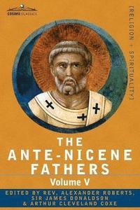 bokomslag The Ante-Nicene Fathers