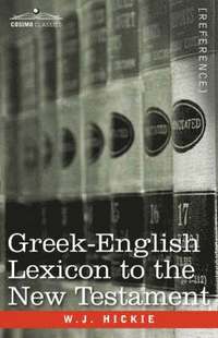 bokomslag Greek-English Lexicon to the New Testament