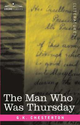 G K Chesterton - Man Who Was Thursday, Häftad