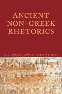 bokomslag Ancient Non-Greek Rhetorics