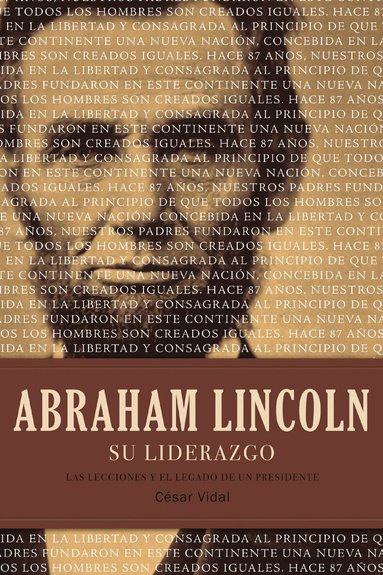 César Vidal - Abraham Lincoln su liderazgo, Häftad