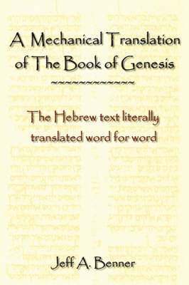 bokomslag A Mechanical Translation of the Book of Genesis
