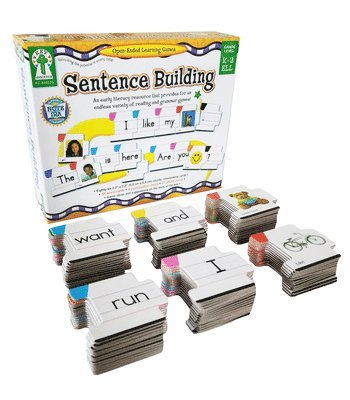 Sentence Building: An Early Literacy Resource That Provides for an Endless Variety of Reading and Grammar Games! 1