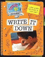 Julie Green - Write It Down, Inbunden