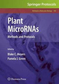 bokomslag Plant MicroRNAs