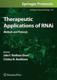 bokomslag Therapeutic Applications of RNAi