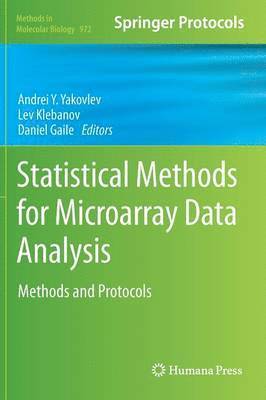 Statistical Methods for Microarray Data Analysis 1