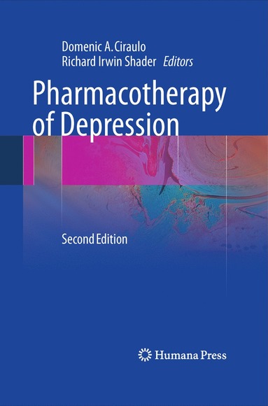 bokomslag Pharmacotherapy of Depression