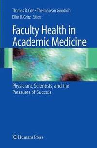 bokomslag Faculty Health in Academic Medicine