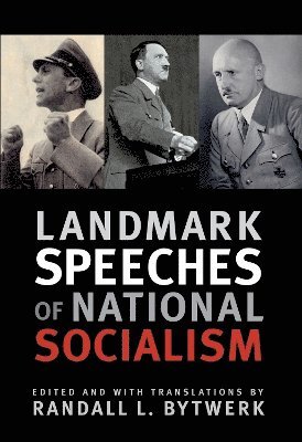 bokomslag Landmark Speeches of National Socialism