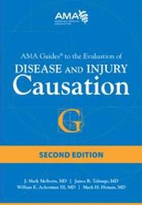bokomslag AMA Guides to Disease and Injury Causation