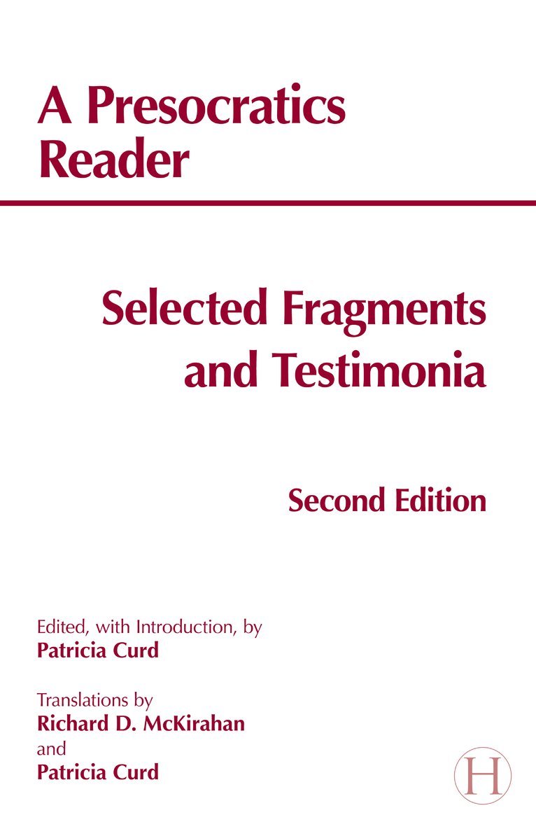 Presocratics Reader
