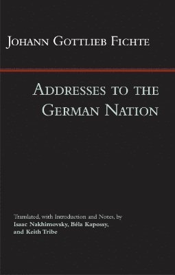 Addresses to the German Nation 1