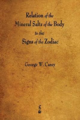 Relation of the Mineral Salts of the Body to the Signs of the Zodiac 1